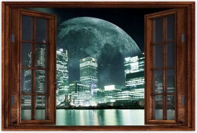 Poszterek 90x60 Hold a város felett