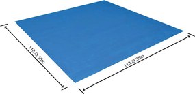 Bestway "Flowclear" medencealátét 335 x 335 cm