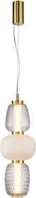 Italux Eris PND-98374-28W-GD Függőlámpa 1x28W/LED 3000K 3748lm IP20