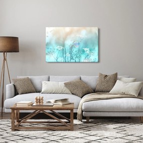 Kép - Pillangó kékben (90x60 cm)