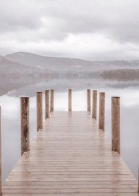 Poszter 42x59,4cm Móló Derwentwaterben 2, Assaf Frank