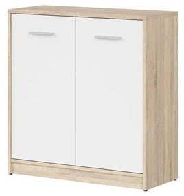 Szekrény Nepo Plus 4 (szonoma tölgy + fehér) . 1098287