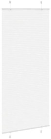 pliszírozott redőny Fehér 85x200 cm szövetszélesség 84,4 cm