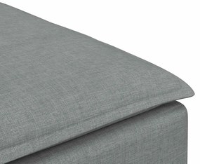 világosszürke moduláris kanapé lábzsámoly modul 100x100x48 cm