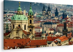Kép - Prágai panoráma (90x60 cm)