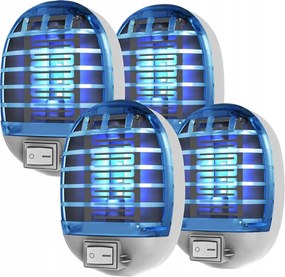 4X Rovarcsapda Lámpa Szúnyogok Ellen Lepke Moly Muslica Erős Elektromos