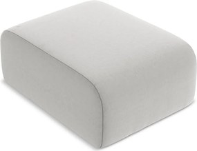 Világosszürke bársony lábtartó Lani – Makamii