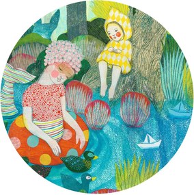 Művész puzzle - Folyóparti piknik, 350 db-os - River Party