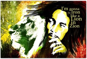 Poszterek 200x135 Bob Marley Lion in Zion