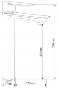 Mexen Royo fürdőszett R40, króm - 72213R40-00