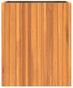 tömör akácfa kerti virágtartó 59x27,5x70 cm