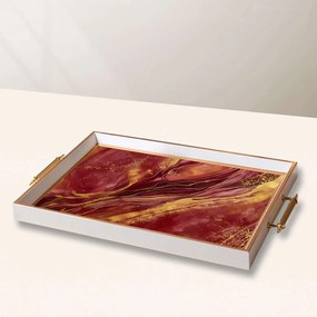 Üveg tálca, 38×24 cm – TPB10021