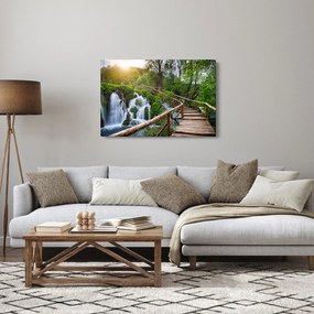 Kép - Plitvicei-tavak (90x60 cm)