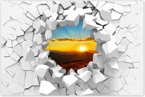 Poszterek 90x60 Gyönyörű naplemente