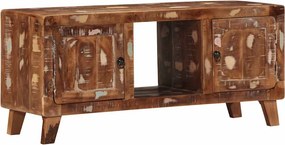 vidaXL tömör újrahasznosított fa TV-szekrény 105x46x32 cm
