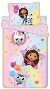 Gabi babaháza Rainbow ágyneműhuzat 140×200cm, 70×90 cm