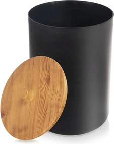 Fürdőszobai szemeteskosár Fekete 7 L Orion Fekete Tartós és tágas