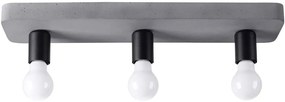 Sollux Lighting Tavo mennyezeti lámpa 3x15 W fekete SL.1158