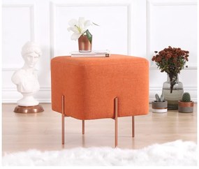 Narancssárga puff Copper – Artie