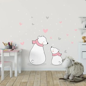 Family Cubs gyerek falmatrica, 90 x 60 cm - Ambiance