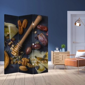 Paraván - Szárított gyümölcsök (126x170 cm)
