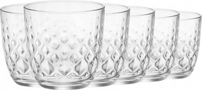 6 db-os 300 ml-es pohár szett Bormioli Glit itallevekhez ajándékba
