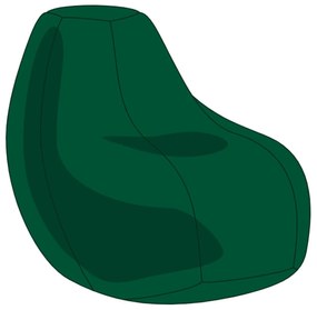 Zöld Tini Babzsákfotel Huzat
