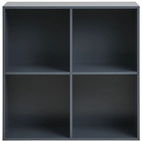 Horne fali polc, festett fa, sötétszürke 69x30x69 cm