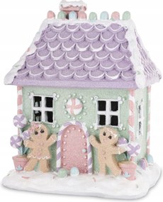 Karácsonyi házikó Karácsonyi Led dekoráció Karácsony