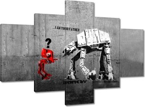 Festmények 100x70 Banksy I am your father