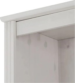 Fehér borovi fenyő tálalószekrény 518x223 cm Anita – Støraa