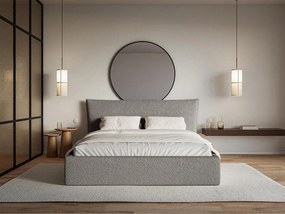 Franciaágy 140 cm Swiftie 140  (szürke + fekete) . Akció -15%. 1100225