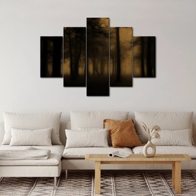 Kép - Sötét erdő (150x105 cm)