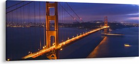 Kép - Golden Gate híd (120x50 cm)