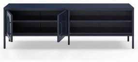 Sötétkék TV-állvány 160x50 cm Diora – Marckeric