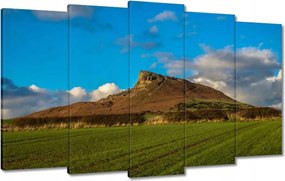 Vászonkép 100x60 Kilátás a rétről Hegy