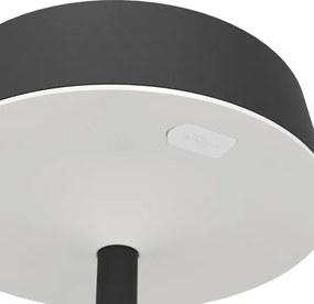 Eglo 75876-LED Dimmelhető napelemes, tölthető asztali lámpa SIMERI LED/3W/5V 1800mAh IP44 fekete