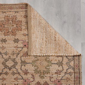 Natúr színű kézi szövésű jutakeverék szőnyeg 200x290 cm Celine Jute Global – Flair Rugs
