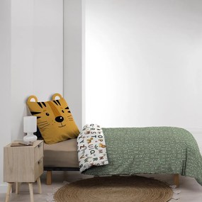 Egyszemélyes pamut gyerek ágyneműhuzat 140x200 cm Tigry – douceur d'intérieur