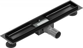 Mexen Flat korpus 50 cm-es vonali lefolyóhoz, fekete - 1715050