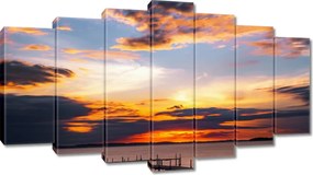 Vászonkép 140x80 Nyugati tó móló