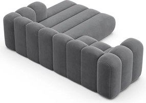 Világosszürke sarokkanapé (jobb oldali) Lupine – Micadoni Home