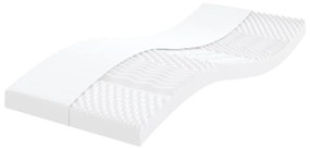 fehér 7 zónás 20 ILD keménységű habmatrac 100 x 200 cm