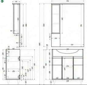 Bianca Plus 75 komplett
