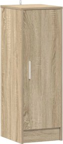 vidaXL sonoma tölgy színű szerelt fa cipősszekrény 32 x 35 x 92 cm