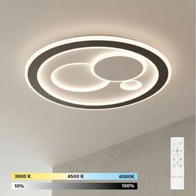 Brilagi - Dimmelhető mennyezeti lámpa MODERN LED/89W/230V 3000-6000K + távirányító