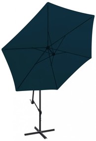 kék konzolos kerti napernyő 3 m