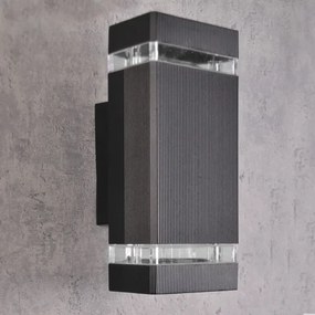Kültéri fali lámpa GILBERT 2xGU10/10W/230V IP44