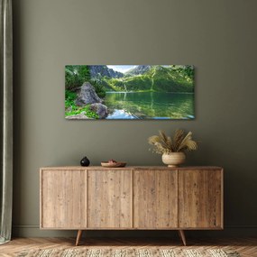 Tó a Tátrában képe (120x50 cm)