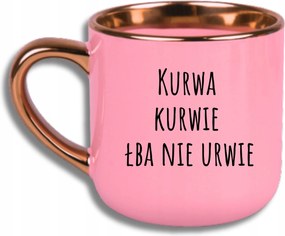 Bögre Rózsaszín Elegáns Nagy Vicces Ajándék K**** A Fej Nem Szakad Le